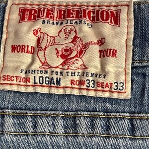 True Religion Button fly Light Blue Men's Jeans